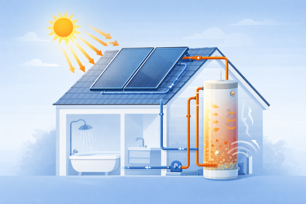 How Does Solar Hot Water Work? A Simple Guide